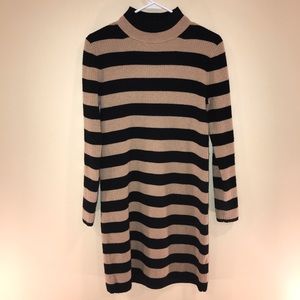 J Crew striped sweater dress